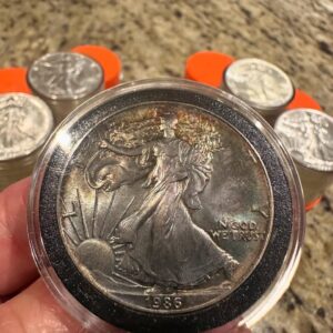 1986 American Silver Eagle (ASE) – U.S. Mint Tube