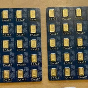 1g PAMP Gold Bars – Premium Mini Bullion