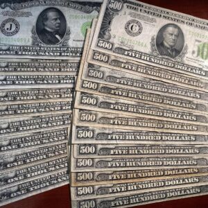 are 1934 & 1934A $500 and $1,000 Federal Reserve Notes 💵 – Historic U.S. Currency Collection