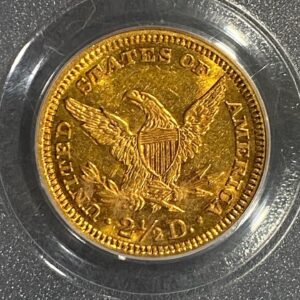 1886 Liberty Head Quarter Eagle – $2.50 Gold Coin