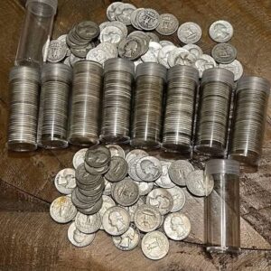 10 Rolls of 90% Silver Quarters