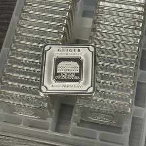 1oz Geiger Silver Bars