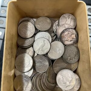 Common Date Peace Silver Dollars